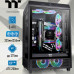 Корпус Thermaltake The Tower 500 CA-1X1-00M1WN-00 Black,Win,SPCC,Tempered Glass3/120mm Standard Fan2, USB 3.0 x 2, CA-1X1-00M1WN-00 USB 2.0 x 2, HD Audio x 1, CPU 180mm, VGA 278mm(with HDD rack) 420mm(without HDD rack)
