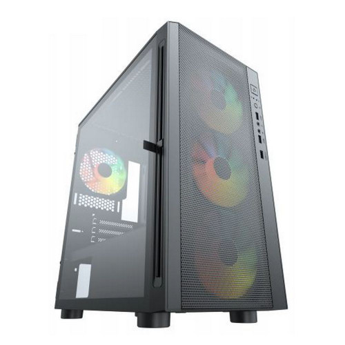 Корпус ACD ACD Citadel 104 (AH-TC4GA-0000) 3403 with USB3.01+USB2.02+HD audio,312cm F1 ARGB fans at front(Slave fans) ,112cm F1 ARGB fan at rear (Master fan)