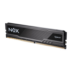 Модуль памяти Apacer NOX Black Gaming Memory AH4U08G32C28YMBAA-1 8GB DDR4 3200 DIMM Non-ECC, CL16, 1.35V, Intel XMP 2.0, Heat Sink, RTL