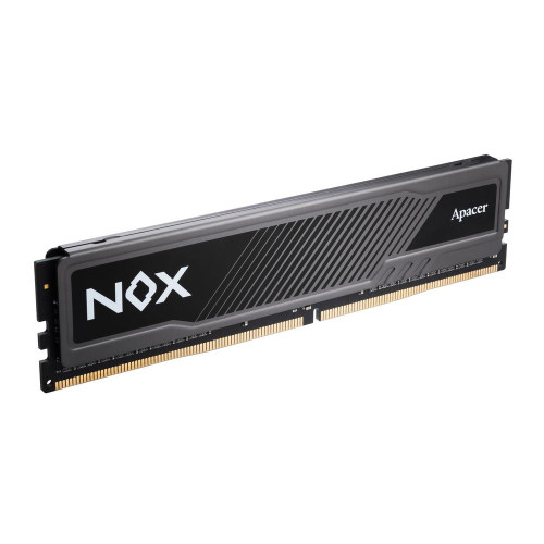 Модуль памяти Apacer NOX Black Gaming Memory AH4U16G36C25YMBAA-1 16GB DDR4 3600 DIMM Non-ECC, CL18, 1.35V, Intel XMP 2.0, Heat Sink, RTL Модуль памяти Apacer NOX Black Gaming Memory AH4U16G36C25YMBAA-1 16GB DDR4 3600 DIMM Non-ECC, CL18, 1.35V, Intel XMP 2.0, Heat Sink, RTL