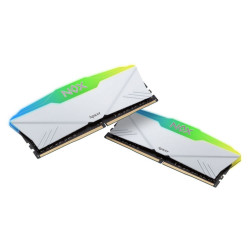 Модуль памяти Apacer NOX RGB White Gaming Memory AH4U32G36C25YNWAA-2 32GB DDR4 3600 DIMM Non-ECC, CL18, 1.35V, Kit (2x16GB), Intel XMP 2.0, Heat Sink, RTL Модуль памяти Apacer NOX RGB White Gaming Memory AH4U32G36C25YNWAA-2 32GB DDR4 3600 DIMM Non-ECC, CL18, 1.35V, Kit (2x16GB), Intel XMP 2.0, Heat Sink, RTL