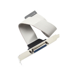 Кабель Advantech 1700020294-01     F Cable D-SUB 25P/IDE#3 213P-2.54 42CM W/BKT