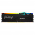 Модуль памяти Kingston 32GB DDR5 5200 DIMM FURY Beast RGB Gaming Memory KF552C40BBAK2-32 Non-ECC, CL40, 1.25V, 1RX8 (Kit of 2), RTL (328561)