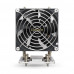 Вентилятор Exegate Кулер ExeGate ESNK-P0064AP4.PWM.4U.SP3.Cu (Al+Cu, 4U, 6 тепл. трубок, LGA SP3, TDP 280W, PWM, 1900-3800RPM, 2 ball bearing, 4pin, 44db, 730г, на винтах, с термопастой, Retail box)