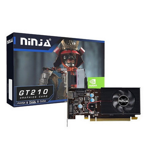 Видеокарта Ninja (Sinotex) GT210 512MB DDR3 64bit VGA DVI HDMI 1FAN LP RTL Видеокарта Ninja (Sinotex) GT210 512MB DDR3 64bit VGA DVI HDMI 1FAN LP RTL