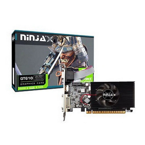 Видеокарта Ninja (Sinotex) GT610 2GB DDR3 64bit VGA DVI HDMI 1FAN LP RTL Видеокарта Ninja (Sinotex) GT610 2GB DDR3 64bit VGA DVI HDMI 1FAN LP RTL
