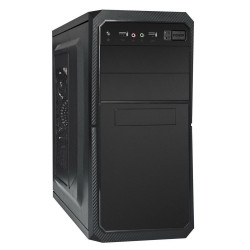 Корпус Minitower ExeGate BA-202 (mATX, без БП, 2USB, аудио, черный)
