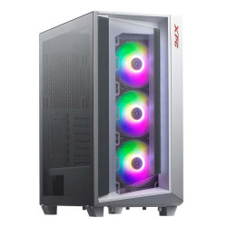 Корпус XPG CRUISER WHITE [CRUISERST-WHCWW] (Midi-Tower, белый, TG, 120mm ARGB fan3)