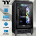 Корпус Thermaltake The Tower 200/Black/Win/SPCC/Tempered Glass1/CT140 Fan2/Color Box