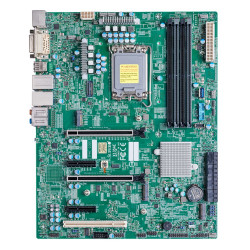 Материнская плата SuperMicro MBD-X13SAE-B Intel 13th/12th Gen Core i9/i7/i5/i3 LGA1700 CPU, Intel W680 Chipset, Up to 128GB ECC/non-ECC DDR5 DIMM, HDMI/DP/DVI-D, 8xSATA, 1xGbit/1x2.5Gbit LAN, 4xUSB 2.0, 8xUSB 3.2, 3xM.2 Key M, 2xPCIe x4, 2xPCIe x16 (16/N 