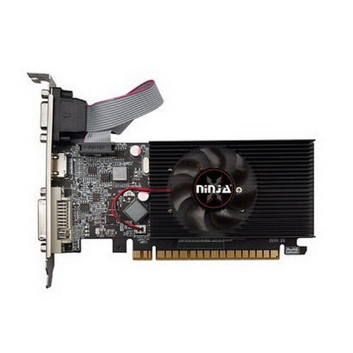 Видеокарта Ninja (Sinotex) GT210 1GB DDR3 64bit VGA DVI HDMI 1FAN LP RTL Видеокарта Ninja (Sinotex) GT210 1GB DDR3 64bit VGA DVI HDMI 1FAN LP RTL