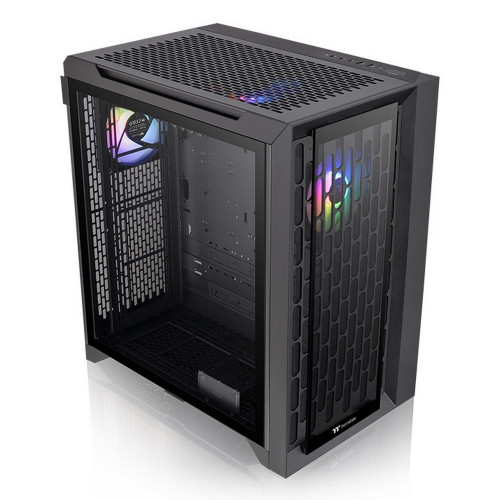 Корпус Thermaltake CA-1X7-00F1WN-01 CTE C700 TG ARGB/Black/Win/SPCC/Tempered Glass2/CT140 ARGB Fan3/Brown Box