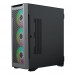 Корпус для ПК ACD Fort 279G ATX, Black, USB2.02+USB 3.0+HD audio, RGB FANs: 4 x 14cm, TGlass side cover, SPCC 0,9 mm., 9 слотов для жестких дисков (7+2)