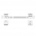 Кабель JPC P732EGB00800-1 Cable MCIO x8 74P (угловой Right Exit) -TO- MCIO x8 74P (угловой Right Exit) , 85 Ohm, L:80cm Кабель JPC P732EGB00800-1 Cable MCIO x8 74P (угловой Right Exit) -TO- MCIO x8 74P (угловой Right Exit) , 85 Ohm, L:80cm
