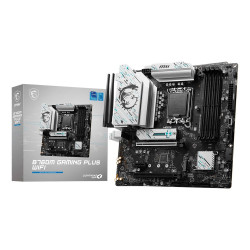 Материнская плата MSI B760M GAMING PLUS WIFI B760, LGA1700, 4DDR5, 2PCIEx16, 1PCIEx1, 2M.2, 1TypeC, 2USB3.2Gen2, 6USB3.2Gen1, 6USB2.0, 4SATA3.0, 2.5G, 2DP, 2HDMI, M-ATX, RTL