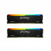 Модуль памяти 32GB Kingston FURY Beast RGB KF432C16BB2AK2/32 DDR4 3200 DIMM Gaming Memory Non-ECC, CL16, 1.35V, Kit (216GB), RTL