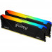 Модуль памяти 32GB Kingston FURY Beast RGB KF432C16BB2AK2/32 DDR4 3200 DIMM Gaming Memory Non-ECC, CL16, 1.35V, Kit (216GB), RTL