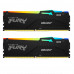 Модуль памяти Kingston 16GB DDR5 5200 DIMM FURY Beast Black RGB  kit 28,Non-ECC,  CL40, 1.25V, 288-pin RTL