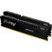 Модуль памяти Kingston 64GB DDR5 5600 DIMM FURY Beast Black kit 232,Non-ECC, CL40, 1.25V, 288-pin RTL Модуль памяти Kingston 64GB DDR5 5600 DIMM FURY Beast Black kit 232,Non-ECC, CL40, 1.25V, 288-pin RTL