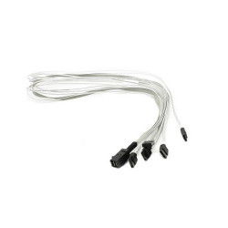 Кабель Luxshare L285HM015-SD-R  INT SFF8643-to-4SATA+SB ( HDmSAS -to- 4SATA+SideBand internal cable) 30cm