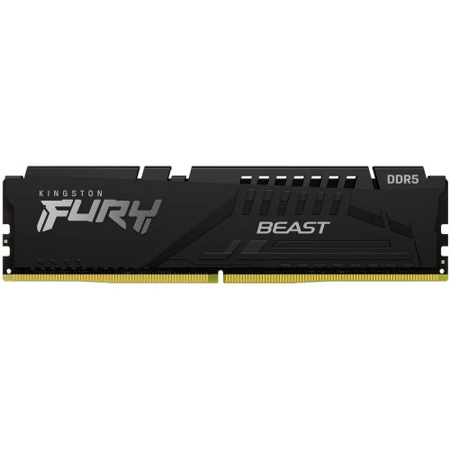 Модуль памяти Kingston 32GB DDR5 5200 DIMM FURY Beast Black EXPO Non-ECC Unbuffered  2RX8 36-40-40 1.25V 288-pin 16Gbit