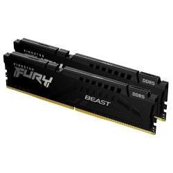 Модуль памяти Kingston 32GB DDR5 5600 FURY Beast Black EXPO Non-ECC Unbuffered DIMM (Kit 216gb) 1RX8 36-38-38 1.25V 288-pin 16Gbit