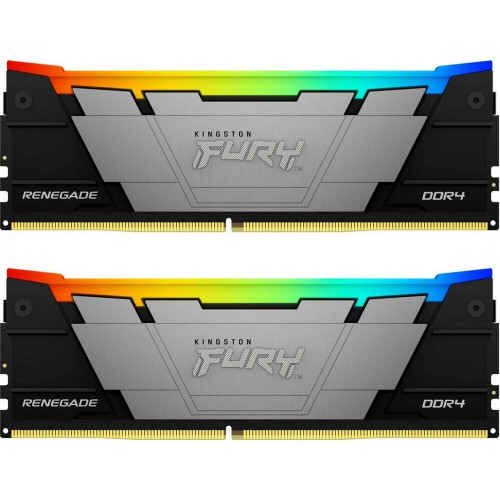 Модуль памяти Kingston 16GB DDR4 3200 FURY Renegade RGB Black XMP Non-ECC Unbuffered DIMM (Kit 28gb) 1RX8 16-18-18 1.35V 288-pin 8Gbit
