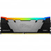 Модуль памяти Kingston 16GB DDR4 3600 FURY Renegade RGB Black XMP Non-ECC Unbuffered DIMM (Single Module) 2RX8 16-20-20 1.35V 288-pin 8Gbit