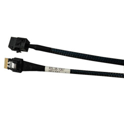 Кабель Amphenol  RSL38-1067  Slimline SASx4 (SFF8654) -to- HD MiniSAS x4 (SFF8643) 100cm,