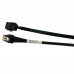 Кабель Amphenol  RSL38-1067  Slimline SASx4 (SFF8654) -to- HD MiniSAS x4 (SFF8643) 100cm,
