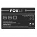Блок питания Foxline FL550S 550W ATX PSU, 120FAN, 24 pin, 4 + 4 Pin (12V), 5SATA, 24 pin molex, 1FDD, 1PCI-e(6 + 2 pin)