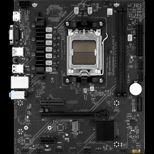 Материнская плата Maxsun MS-Challenger A620A 2.5G A620, AM5, 2DDR5, 1PCIEx16, 1PCIEx4, 1PCIEx1, 1M.2, 6USB3.2Gen1, 4USB2.0, 2SATA3.0, 2.5G, VGA, HDMI, M-ATX, RTL Материнская плата Maxsun MS-Challenger A620A 2.5G A620, AM5, 2DDR5, 1PCIEx16, 1PCIEx4, 1PCIEx1, 1M.2, 6USB3.2Gen1, 4USB2.0, 2SATA3.0, 2.5G, VGA, HDMI, M-ATX, RTL