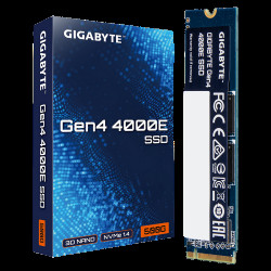Твердотельный накопитель SSD Gigabyte M.2 2280 500GB Gen4 4000E SSD PCI Express 4.0x4, NVMe 1.4, 3600/3000, MTBF 1.5M, 3D NAND, 300TBW, RTL Твердотельный накопитель SSD Gigabyte M.2 2280 500GB Gen4 4000E SSD PCI Express 4.0x4, NVMe 1.4, 3600/3000, MTBF 1.5M, 3D NAND, 300TBW, RTL