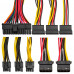 Блок питания 700W ExeGate M700 (SFX, APFC, КПД 87% (80 PLUS Silver), 8cm fan, 24pin, (4+4)pin, 2xPCI-E, 3xSATA, 2xIDE, black)