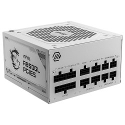 Блок питания MSI MAG A850GL PCIE5 WHITE , 850W, 80+ Gold, полностью модульный, ATX 3.0, PCIE5, RTL
