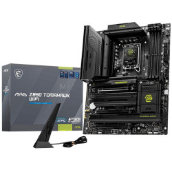 Материнская плата MSI MAG Z890 TOMAHAWK WIFI Z890, LGA1851, 4DDR5, 3PCIEx16, 4M.2, 2TypeC, 3USB3.2Gen2, 6USB3.2Gen1, 4USB2.0, 4SATA3.0, 5G, 2Type-C(DP), HDMI, ATX, RTL