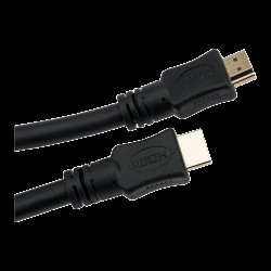 Кабель HDMI Cablexpert CC-4L-15M черный, серия Light (CCS), 15м, HDMI 2.0, 19M/19M, позол.контакты, экран, пакет