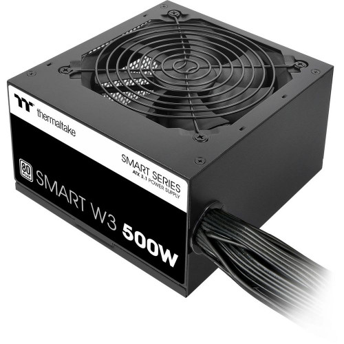 Блок питания ПК Thermaltake Smart W3 500 /Non Modular/Non Light/Full Range/Analog/80 Plus/EU/Non JP CAP/All Flat Cables/ATX 3.1