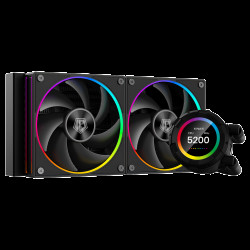 Жидкостная система охлаждения ID-Cooling SL240 /LCD SCREEN /300W /all Intel /all AMD