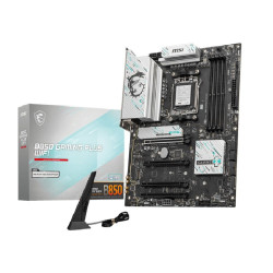 Материнская плата MSI B850 GAMING PLUS WIFI B850, AM5, 4DDR5, 4PCIEx16, 3M.2, 3TypeC, 1USB3.2Gen2, 5USB3.2Gen1, 8USB2.0, 4SATA3.0, 5G, DP, ATX, RTL
