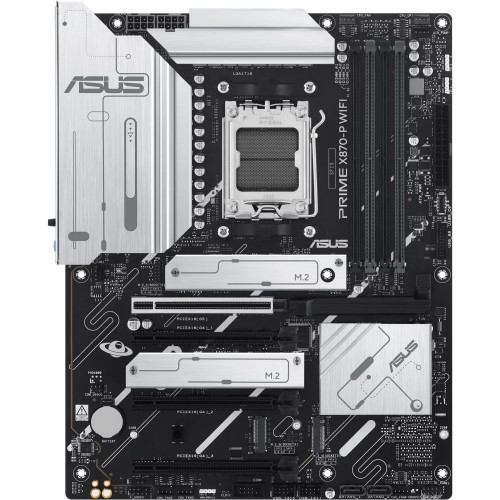 Материнская плата ASUS PRIME X870-P WIFI AM5 ATX 4xDDR5 4xPCIEx16 4xM.2 2xUSB-C HDMI 2.5GLAN Wi-Fi 7 Материнская плата ASUS PRIME X870-P WIFI AM5 ATX 4xDDR5 4xPCIEx16 4xM.2 2xUSB-C HDMI 2.5GLAN Wi-Fi 7