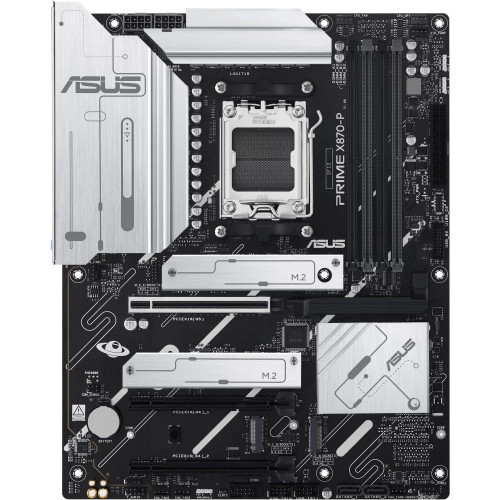 Материнская плата ASUS PRIME X870-P AM5 ATX 4xDDR5 3xPCIEx16 4xM.2 2xUSB-C HDMI 2.5GLAN Материнская плата ASUS PRIME X870-P AM5 ATX 4xDDR5 3xPCIEx16 4xM.2 2xUSB-C HDMI 2.5GLAN