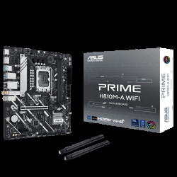 Материнская плата ASUS PRIME H810M-A WIFI LGA1851 mATX 2xDDR5 PCIEx16 PCIEx1 2xM.2 DP HDMI GLAN Wi-Fi 6 Материнская плата ASUS PRIME H810M-A WIFI LGA1851 mATX 2xDDR5 PCIEx16 PCIEx1 2xM.2 DP HDMI GLAN Wi-Fi 6
