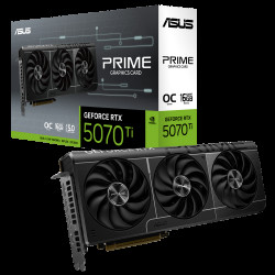 Видеокарта ASUS RTX5070Ti PRIME OC 16GB GDDR7 256bit 3xDP HDMI 3FAN RTL [PRIME-RTX5070TI-O16G]