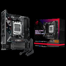 Материнская плата ASUS ROG STRIX B850-I GAMING WIFI AM5 mini-ITX 2xDDR5 PCIEx16 2xM.2 2xUSB-C HDMI 2.5GLAN WIFI 7 Материнская плата ASUS ROG STRIX B850-I GAMING WIFI AM5 mini-ITX 2xDDR5 PCIEx16 2xM.2 2xUSB-C HDMI 2.5GLAN WIFI 7