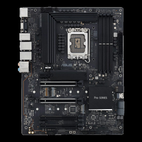Материнская плата ASUS PRO WS W680-ACE IPMI LGA1700 ATX 4xDDR5 4xPCIEx16 PCIEx1 3xM.2 USB-C DP HDMI VGA 2x2.5GLAN Материнская плата ASUS PRO WS W680-ACE IPMI LGA1700 ATX 4xDDR5 4xPCIEx16 PCIEx1 3xM.2 USB-C DP HDMI VGA 2x2.5GLAN