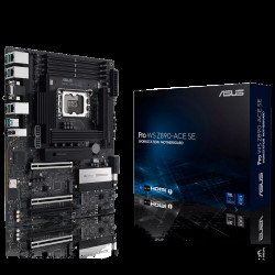 Материнская плата ASUS PRO WS Z890-ACE SE LGA1851 ATX 4хDDR5 3xPCIEx16 4xM.2 Thunderbolt USB-C HDMI 2.5GLAN 10GLAN Материнская плата ASUS PRO WS Z890-ACE SE LGA1851 ATX 4хDDR5 3xPCIEx16 4xM.2 Thunderbolt USB-C HDMI 2.5GLAN 10GLAN