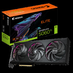 Видеокарта Gigabyte RTX5060Ti ELITE 16GB GDDR7 128bit 3xDP HDMI 3FAN RTL