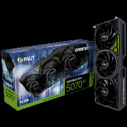 Видеокарта Palit RTX5070Ti GAMINGPRO V1 16GB GDDR7 256bit 3xDP HDMI 3FAN RTL Видеокарта Palit RTX5070Ti GAMINGPRO V1 16GB GDDR7 256bit 3xDP HDMI 3FAN RTL