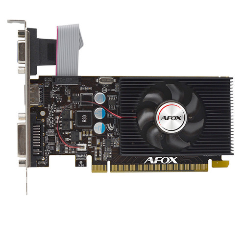 Видеокарта Afox GT730 1GB DDR3 64bit VGA DVI HDMI 1FAN RTL